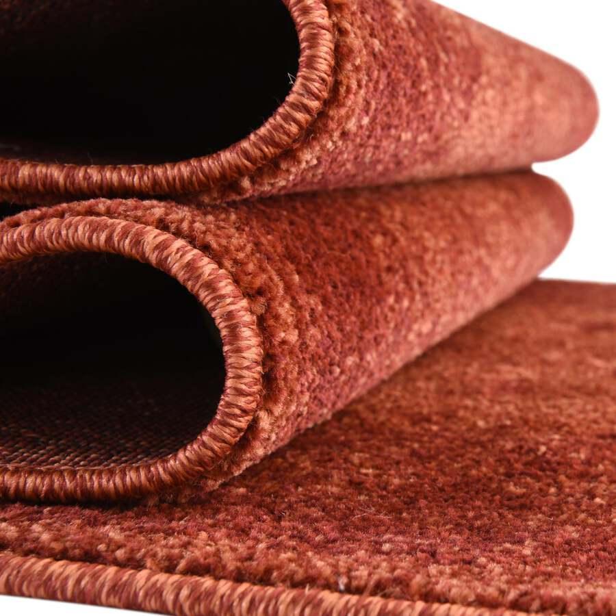 Unique Loom Indoor Rugs - La Jolla Modern Palace Rectangular Rug Orange