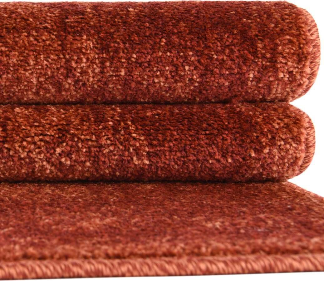 Unique Loom Indoor Rugs - La Jolla Modern Palace Rectangular Rug Orange