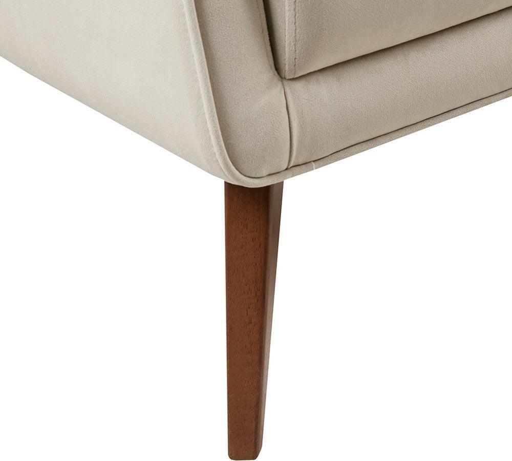 Olliix.com Accent Chairs - Lacey Upholstered Button Tufted Accent Chair Beige