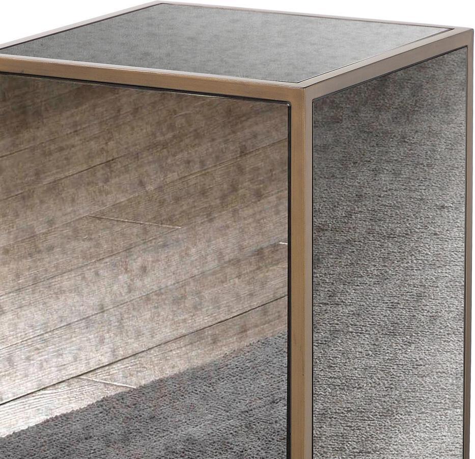 Tov Furniture Side & End Tables - Lana Mirrored Side Table