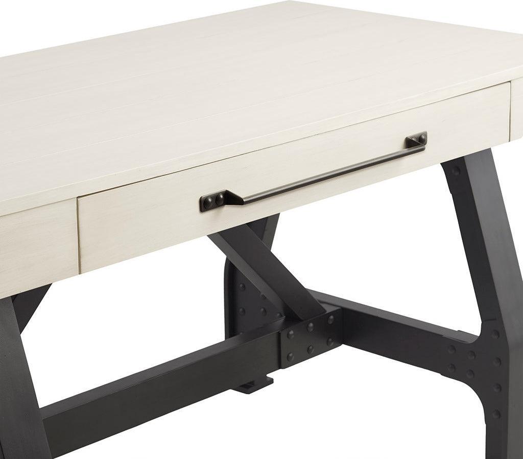 Olliix.com Desks - Lancaster Desk Reclaimed White