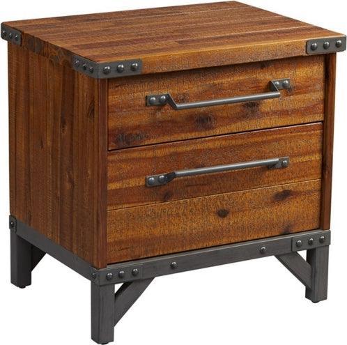 Olliix.com Nightstands & Side Tables - Lancaster Nighstand Amber