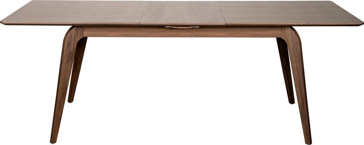 Euro Style Dining Tables - Lawrence 83" Extendable Dining Table Walnut