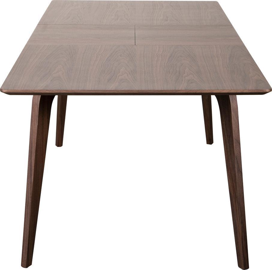 Euro Style Dining Tables - Lawrence 83" Extendable Dining Table Walnut