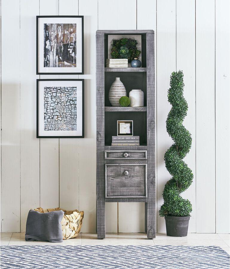 Elements Shelves - Lenox Side Pier in Industrial Grey