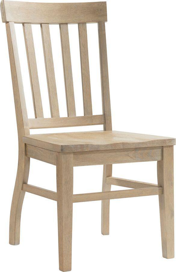 Elements Dining Sets - Liam 5PC Rectangular Dining Set in White-Table & Four Chairs