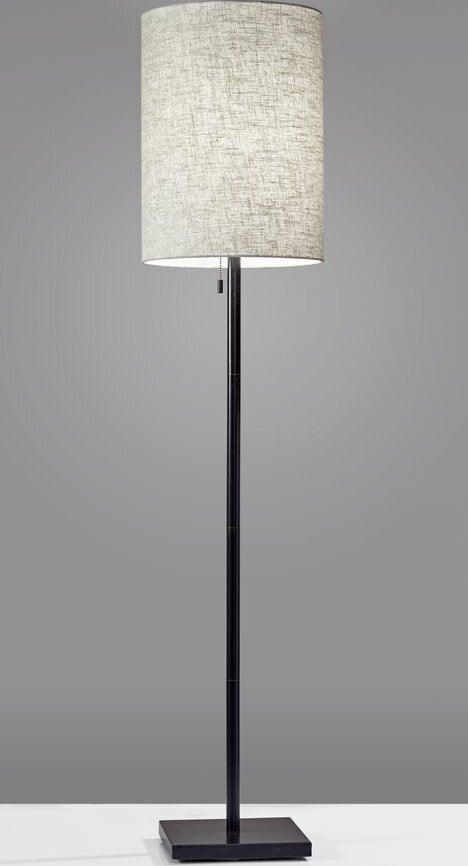 Adesso Floor Lamps - Liam Floor Lamp Bronze