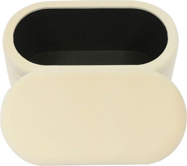 Tov Furniture Benches - Lillian Cream Velvet Storage Bench
