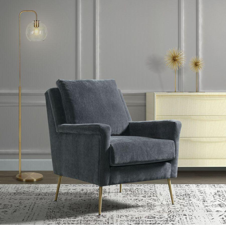 Elements Accent Chairs - Lincoln Chair Coal