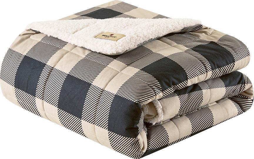 Olliix.com Pillows & Throws - Linden Cabin Oversized Softspun Down Alternative Throw 50x70" Red