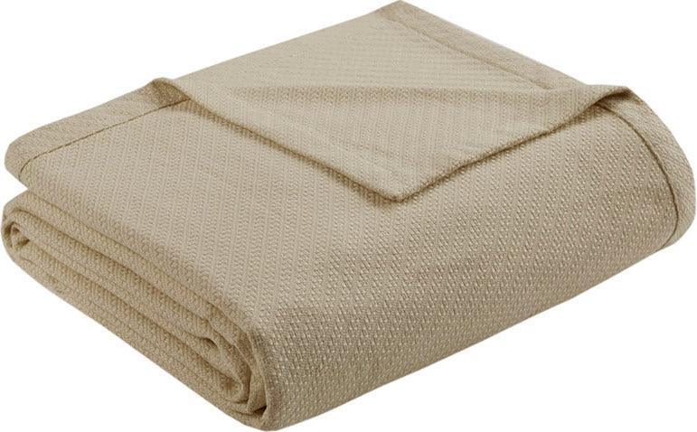 Olliix.com Comforters & Blankets - Liquid Cotton Blanket Full/Queen Linen