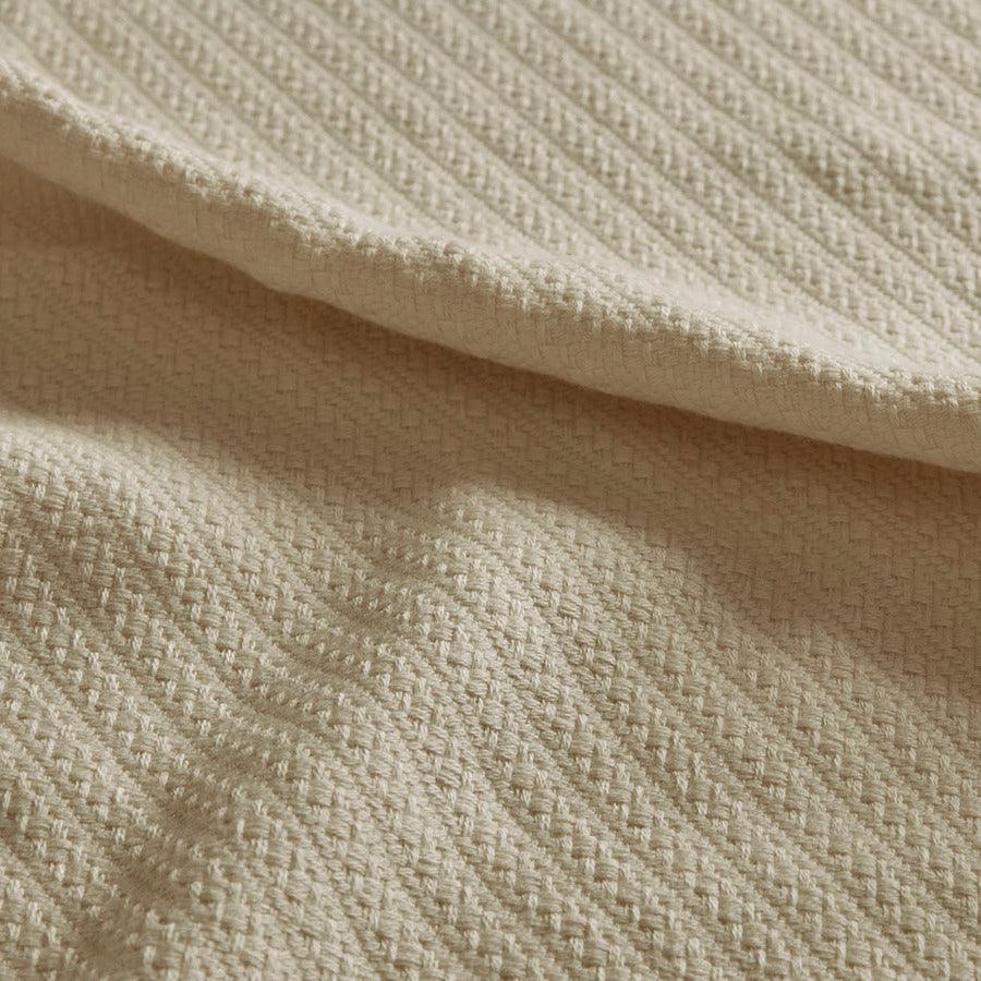 Olliix.com Comforters & Blankets - Liquid Cotton Blanket Full/Queen Linen