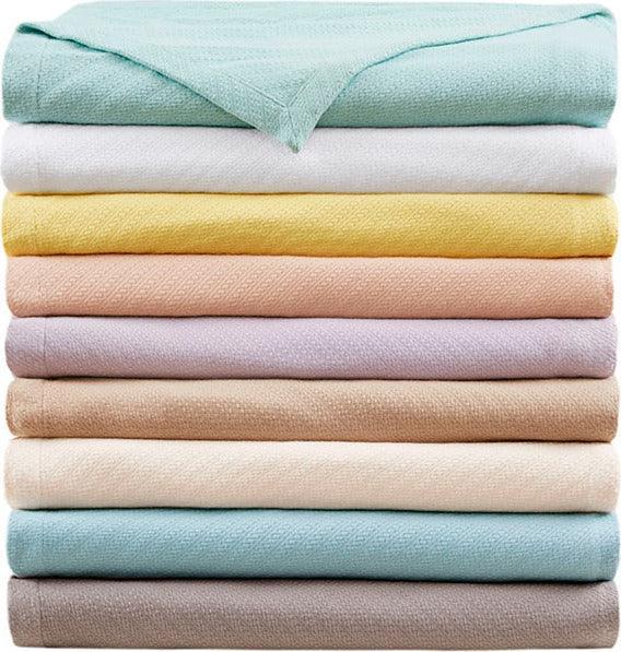 Olliix.com Comforters & Blankets - Liquid Cotton Blanket Full/Queen Linen