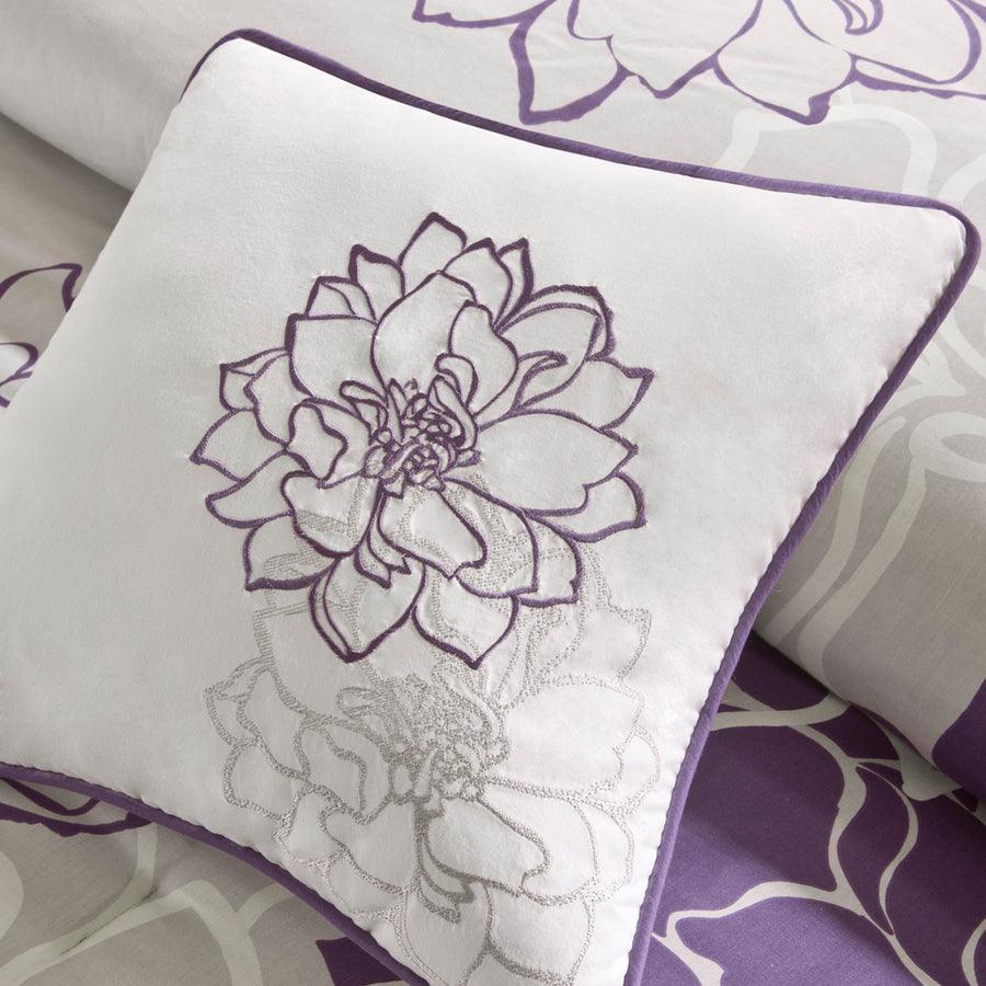 Olliix.com Comforters & Blankets - Lola Queen Transitional Comforter Set Purple