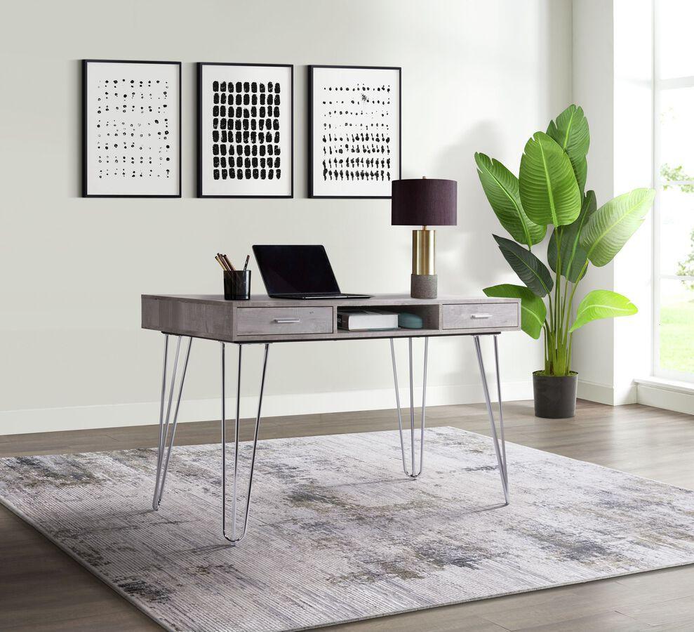 Elements Desks - Lorain Desk in Gray Wash