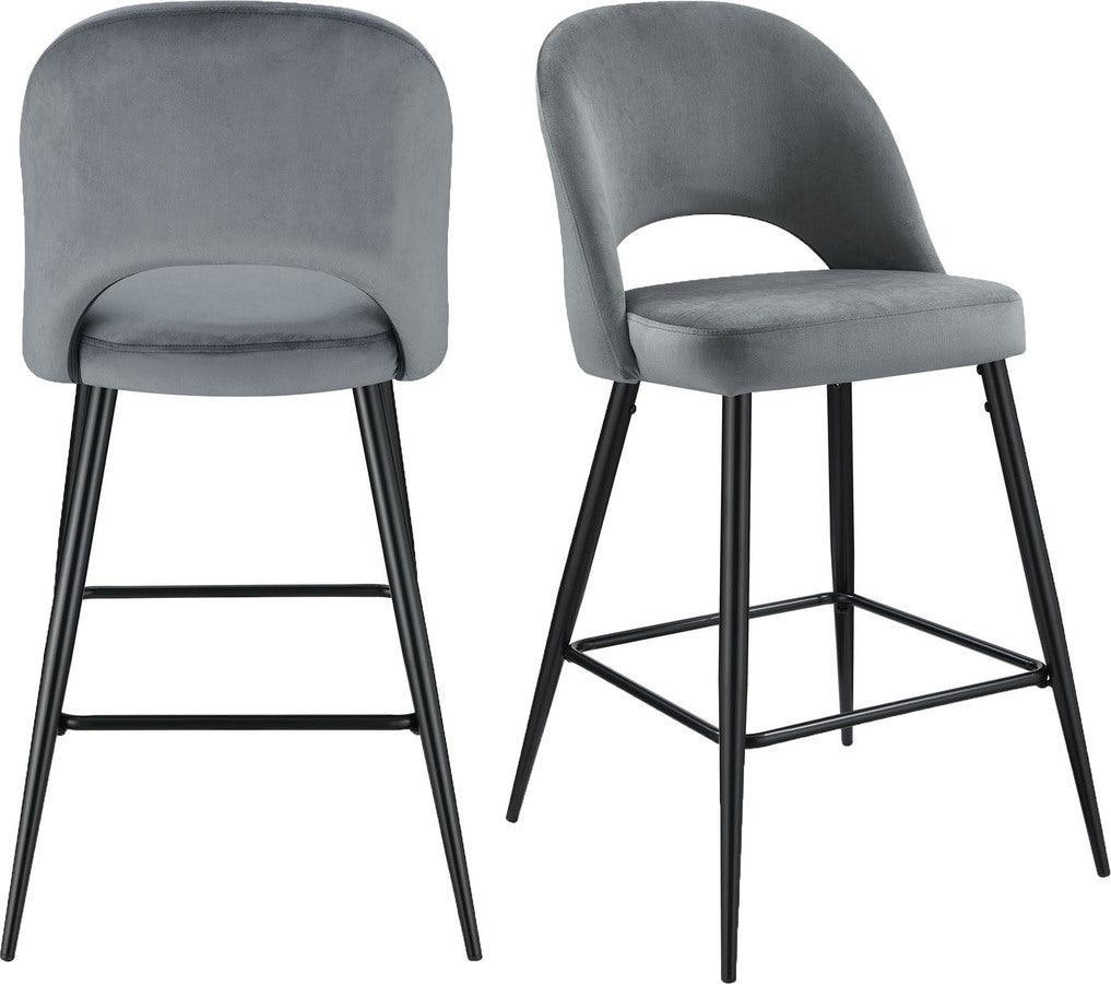 Elements Barstools - Loran Bar Stool in Gunmetal