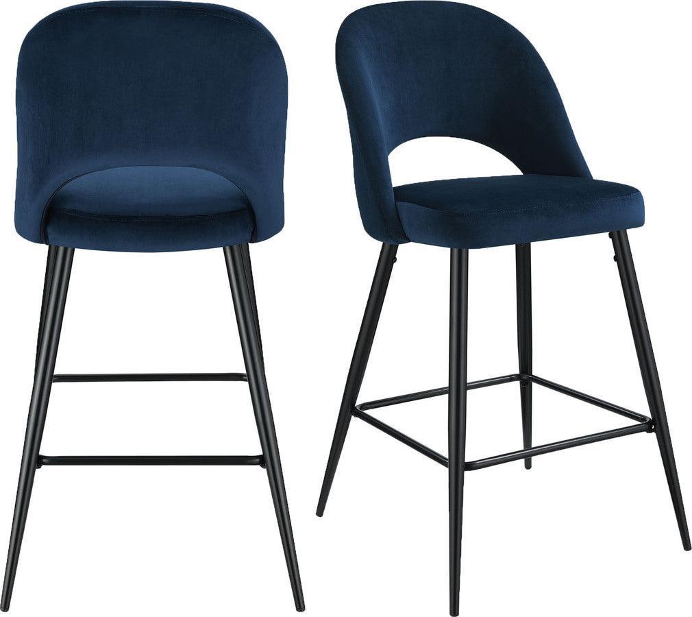 Elements Barstools - Loran Bar Stool in Navy