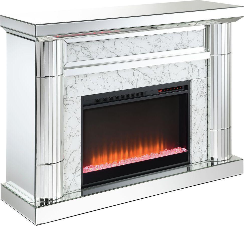 Elements Fireplaces - Lorelei Fireplace Silver