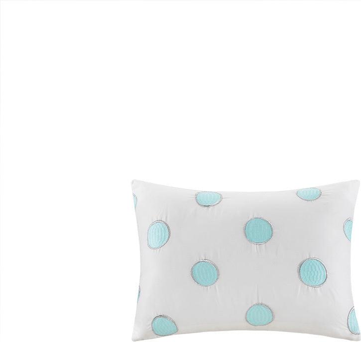Olliix.com Comforters & Blankets - Lorna Comforter and Sheet Set Aqua Twin/Twin XL