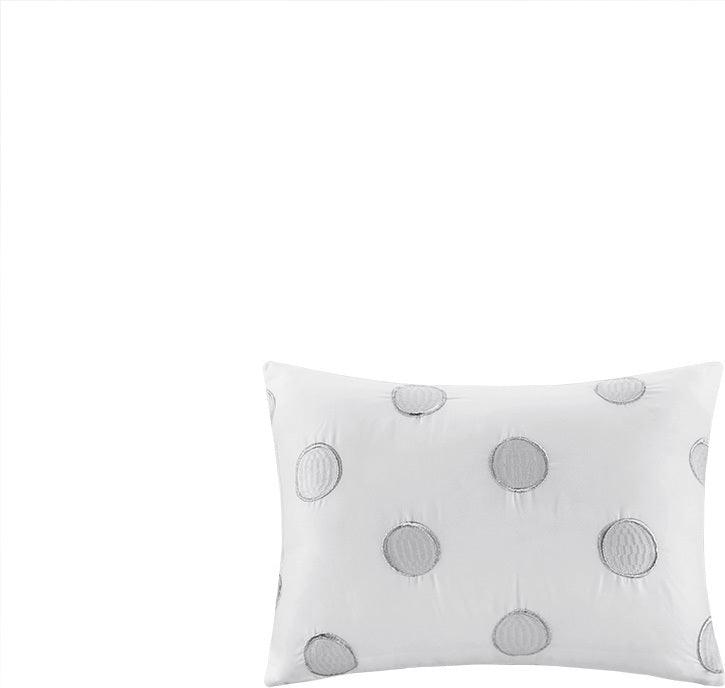 Olliix.com Comforters & Blankets - Lorna Comforter and Sheet Set Gray Twin