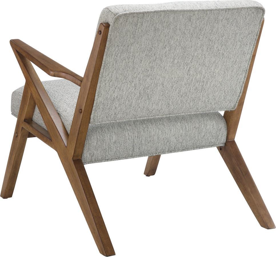 Olliix.com Accent Chairs - Lounge Chair Light Grey II110-0396