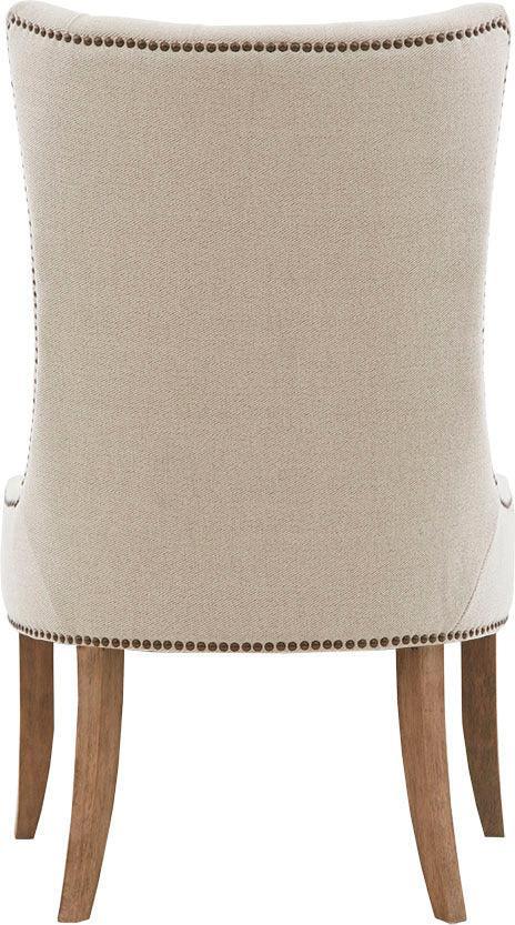 Olliix.com Accent Chairs - Lucas Button Tufted Captain Accent Chair Cream