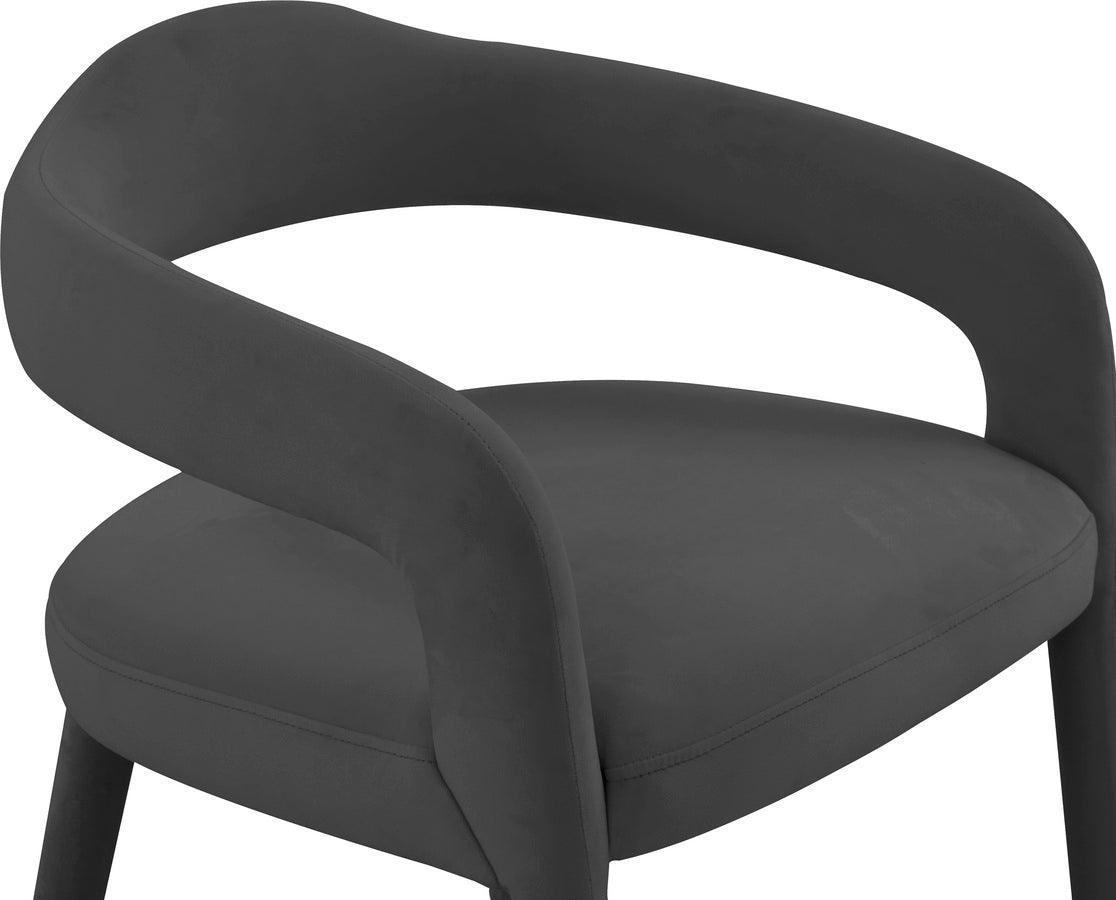 Tov Furniture Dining Chairs - Lucia Black Velvet Dining Chair