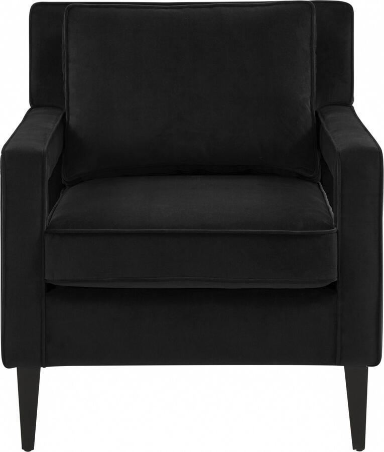 Tov Furniture Accent Chairs - Luna Onyx Black Accent Chair