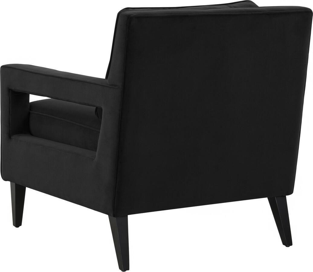 Tov Furniture Accent Chairs - Luna Onyx Black Accent Chair