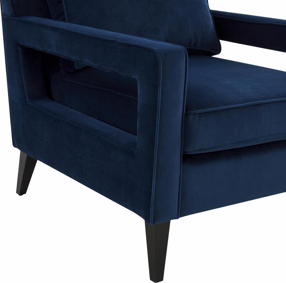 Tov Furniture Accent Chairs - Luna Sapphire Blue Accent Chair