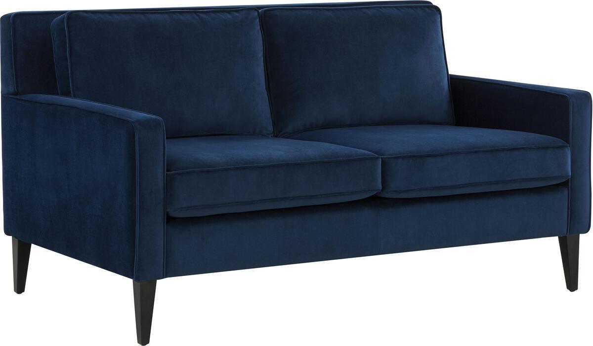 Tov Furniture Sofas & Couches - Luna Sapphire Blue Loveseat
