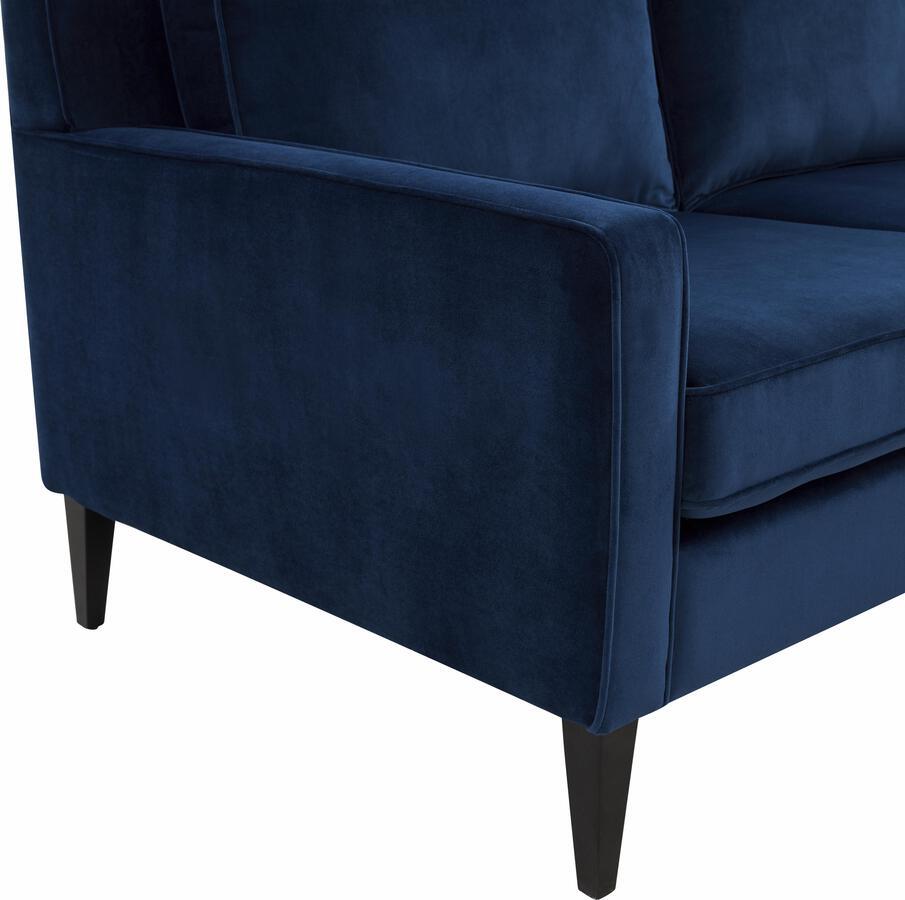 Tov Furniture Sofas & Couches - Luna Sapphire Blue Loveseat