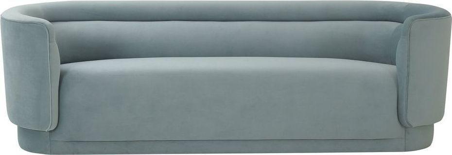 Tov Furniture Sofas & Couches - Macie Velvet Sofa Sea Blue