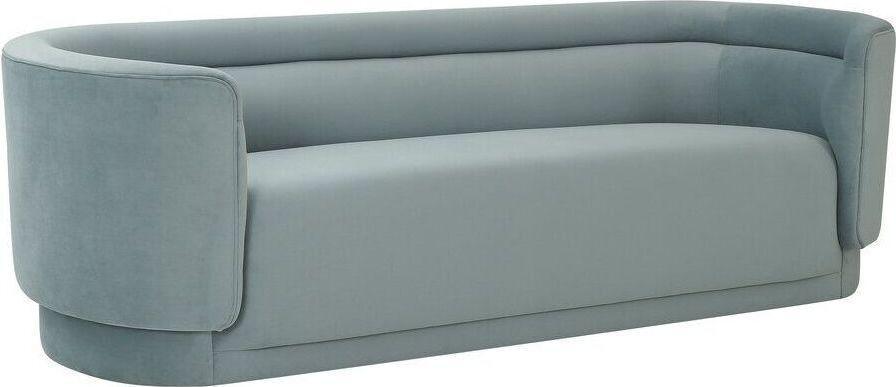 Tov Furniture Sofas & Couches - Macie Velvet Sofa Sea Blue