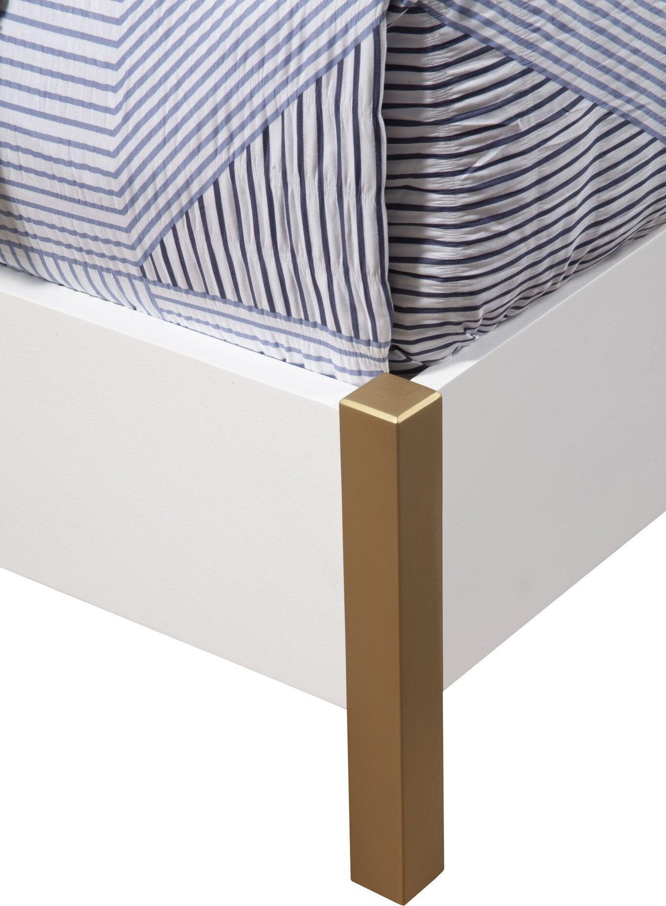 Alpine Furniture Beds - Madelyn Full Panel Bed White