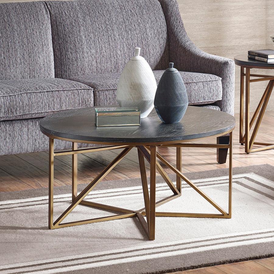 Olliix.com Coffee Tables - Madison Coffee Table Antique Bronze