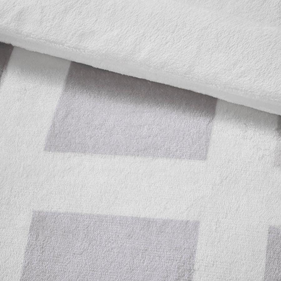 Olliix.com Comforters & Blankets - Mae Casual| Plush Comforter Set Gray Twin