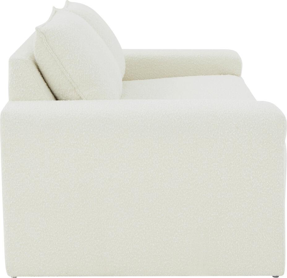 Tov Furniture Loveseats - Maeve Cream Boucle Loveseat