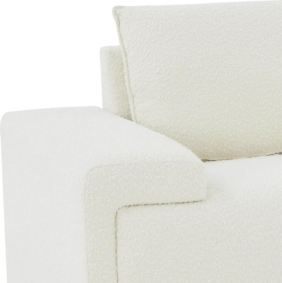 Tov Furniture Loveseats - Maeve Cream Boucle Loveseat