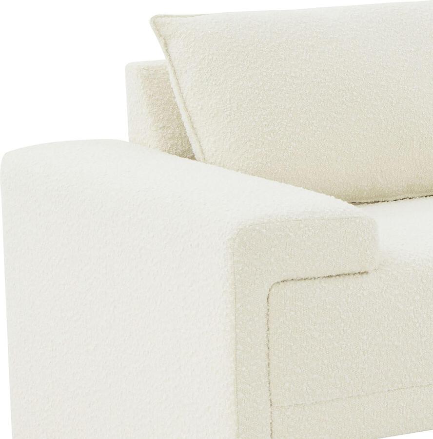 Tov Furniture Sofas & Couches - Maeve Cream Boucle Sofa