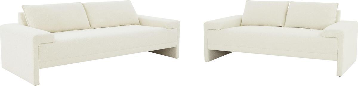 Tov Furniture Sofas & Couches - Maeve Cream Boucle Sofa