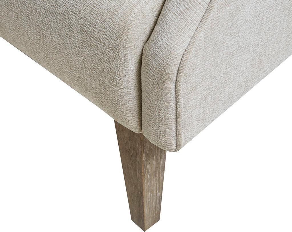 Olliix.com Accent Chairs - Malcom Wing Back Accent Chair Brown