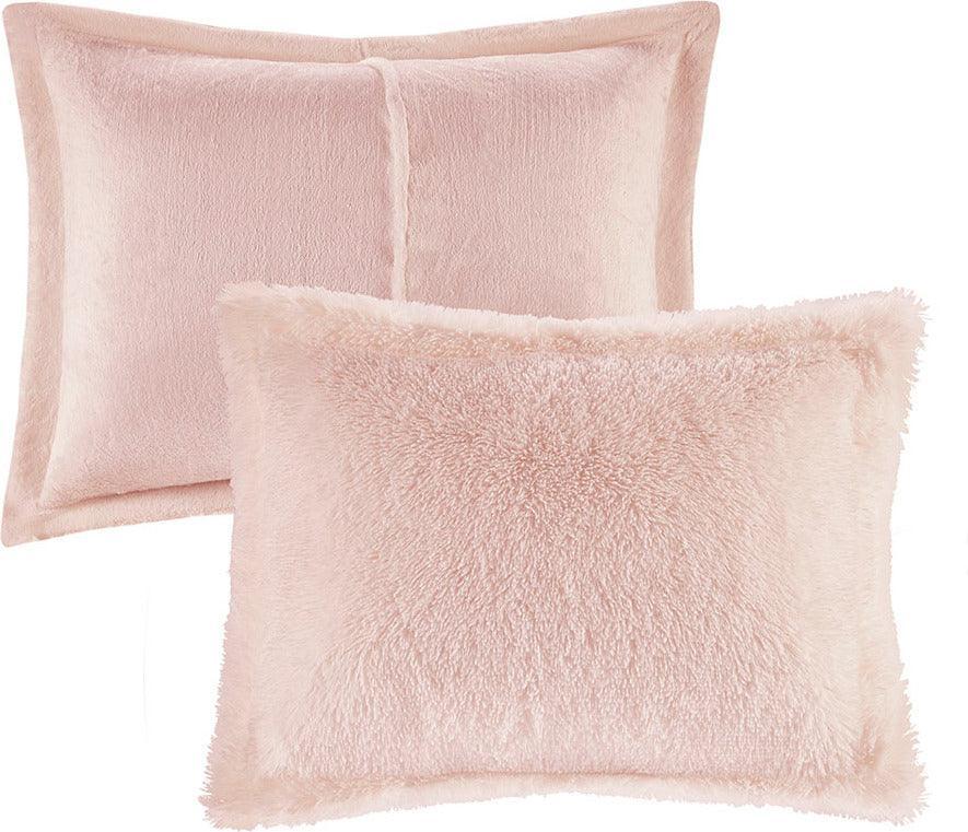 Olliix.com Comforters & Blankets - Malea Full/Queen Comforter (Set) Blush