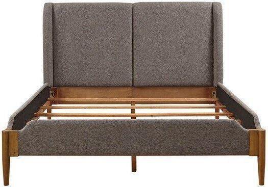 Olliix.com Beds - Mallory Bed Queen Brown