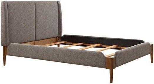 Olliix.com Beds - Mallory Bed Queen Brown