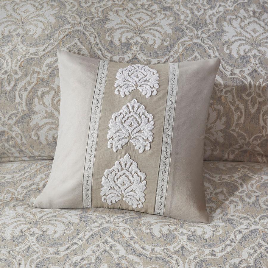 Olliix.com Comforters & Blankets - Manor Lodge/Cabin Comforter Set Gray Queen