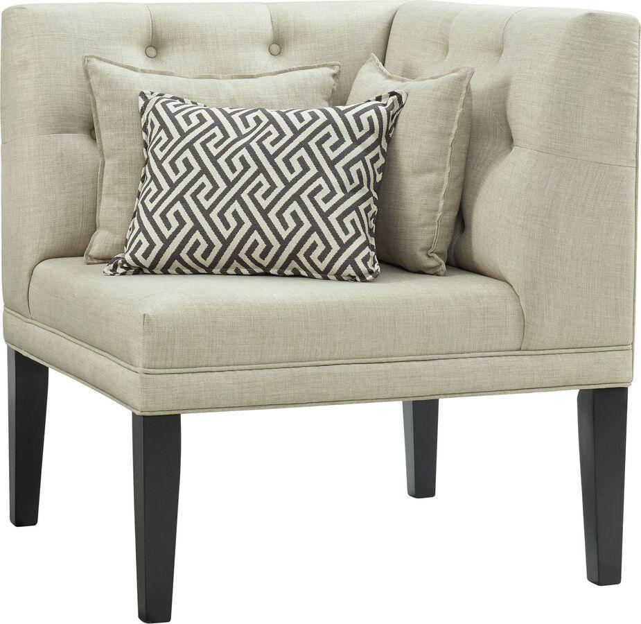 Elements Benches - Mara Corner with Three Pillows