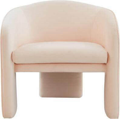 Tov Furniture Accent Chairs - Marla Peche Velvet Accent Chair