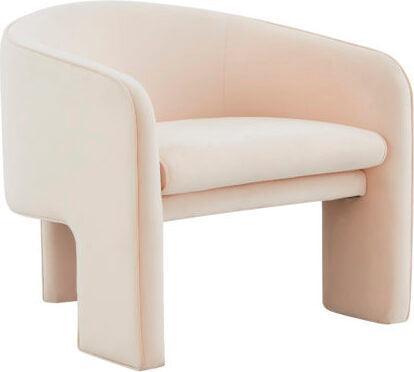 Tov Furniture Accent Chairs - Marla Peche Velvet Accent Chair