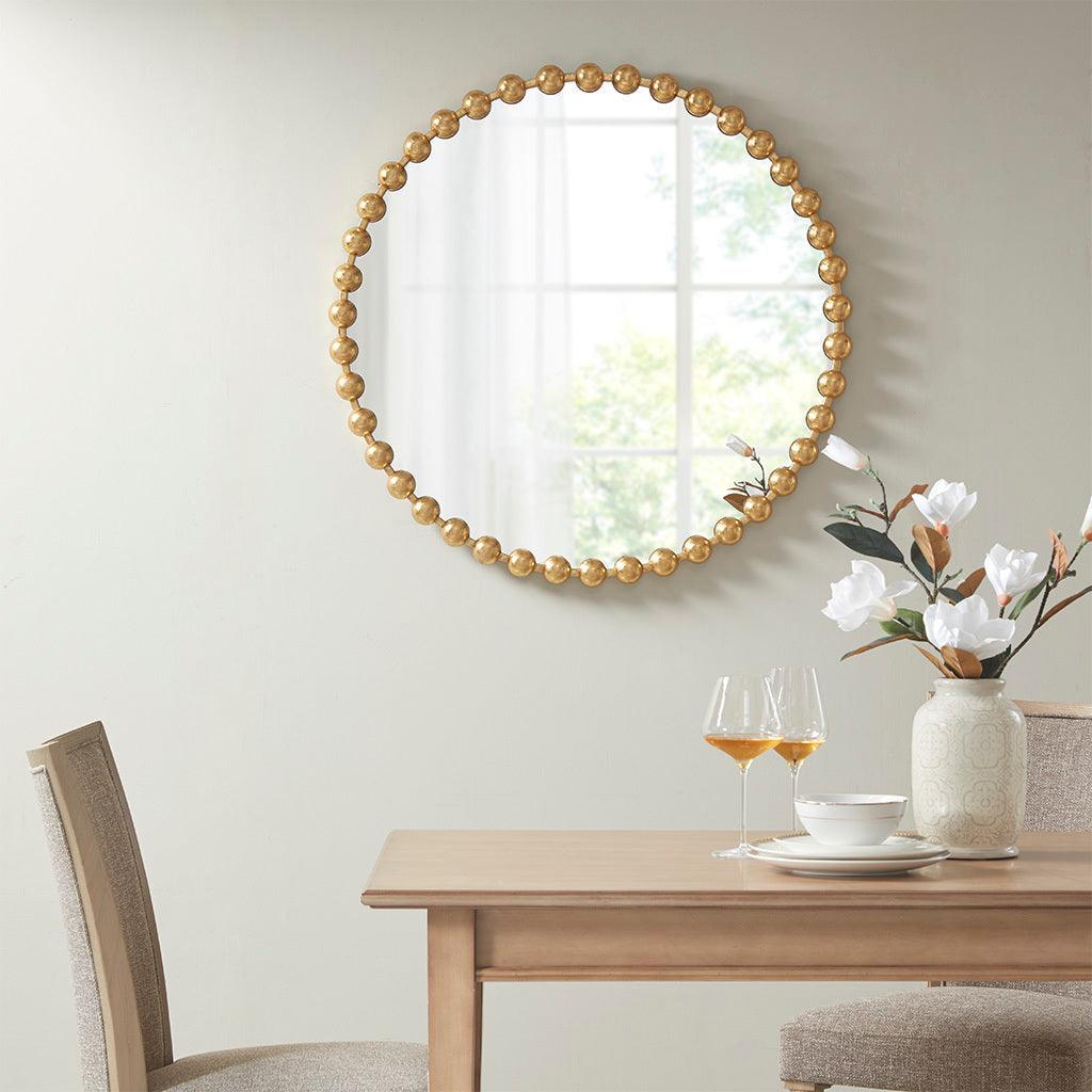 Olliix.com Mirrors - Marlowe 36" Decor Mirror Gold